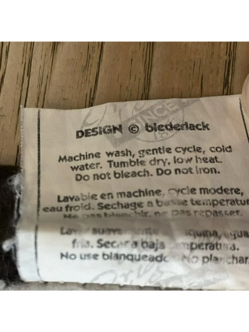 Biederlack vintage tiger